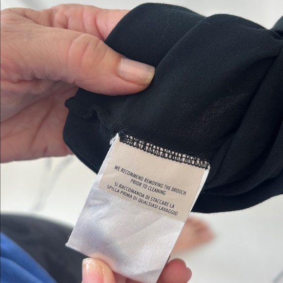 GUCCI Black Off the Shoulder Vintage Top - Picture 3 of 3